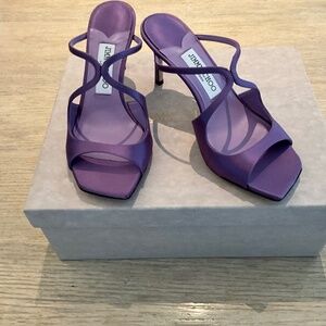 JIMMY CHOO SATIN SANDALS